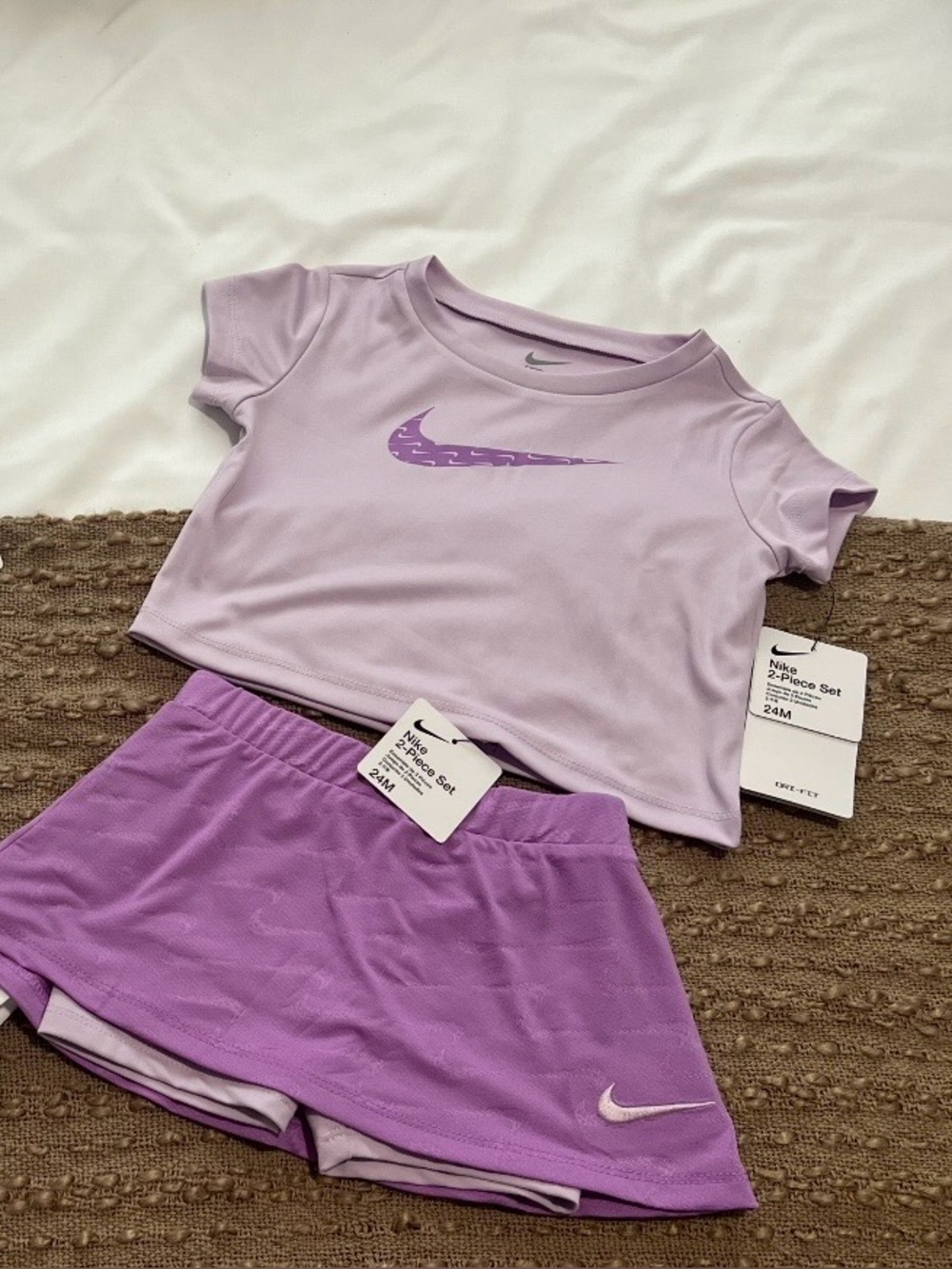 lilac matching set size 24 mo